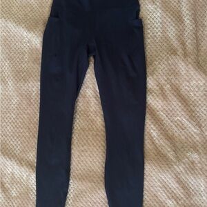 Spyder Black Active Top with Subtle Red Detail